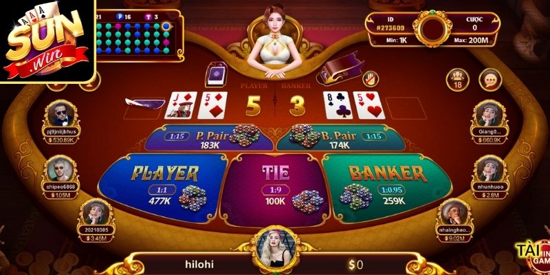 Baccarat Kim Tài Sunwin Và Chiến Thuật Từ Các Cao Thủ 2 Luật chơi Baccarat Kim Tài theo tiêu chuẩn Sunwin