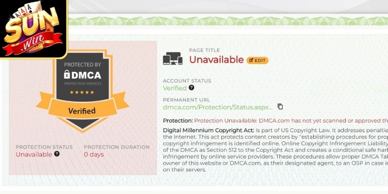 Bản quyền DMCA Sunwin
