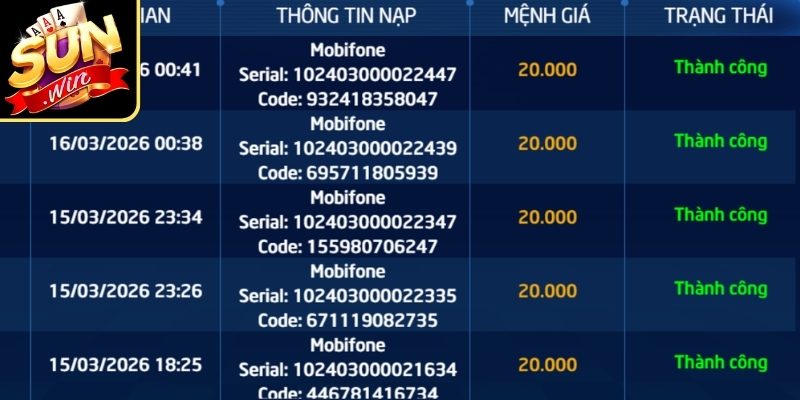 Hướng Dẫn Kiểm Tra Trạng Thái Nạp Tiền Sunwin Chính Xác 3 Các bước kiểm tra trạng thái nạp tiền chi tiết