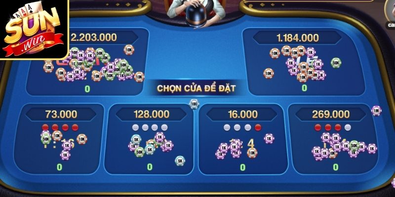 Những lựa chọn cược thường thấy trong xóc đĩa
