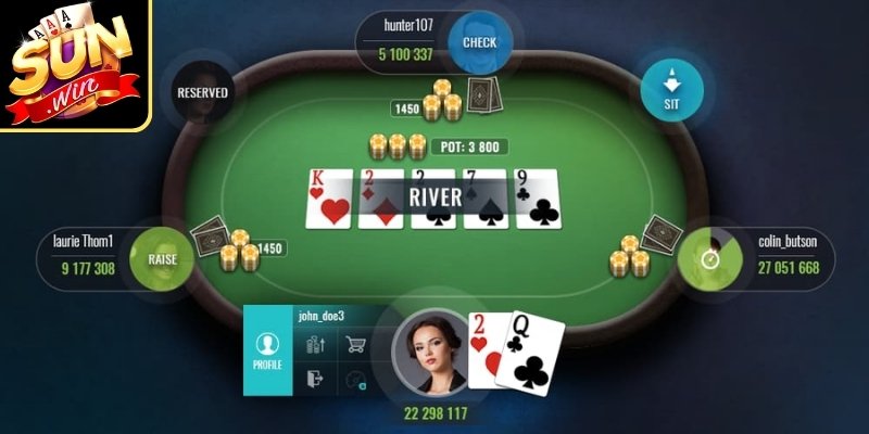 Cách Chơi Poker- Texas Sunwin, Bí Quyết Nhập Cuộc Dễ Dàng 3 Nhiệm vụ của 3 vị trí